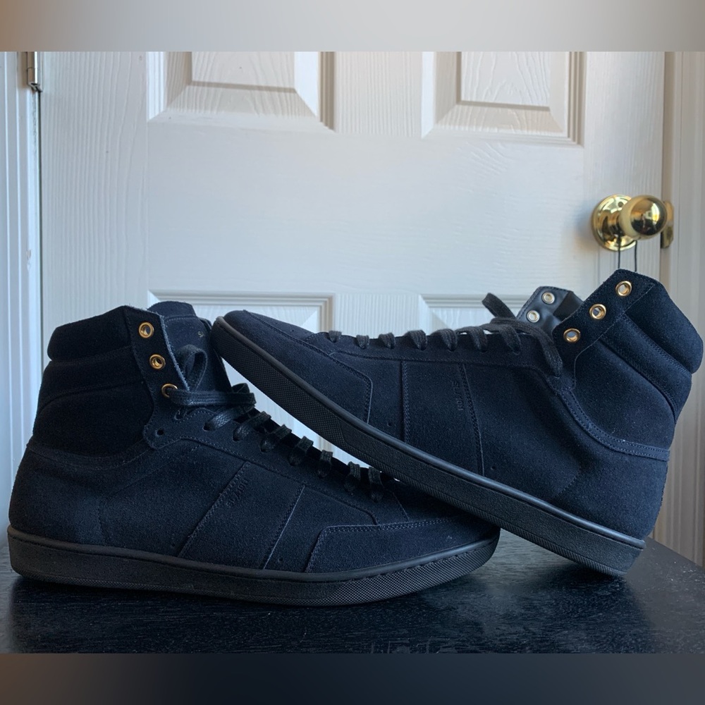 Yves Saint Laurent Signature Court Classic Suede High-Top SL/10H